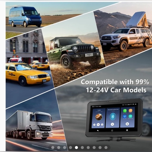 7-Inch Wireless CarPlay New Open Box - Picture 4 of 5